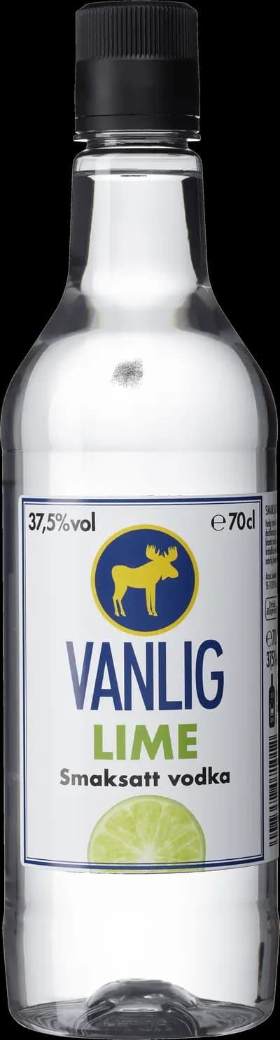 Produktbild för Vanlig Vodka Lime