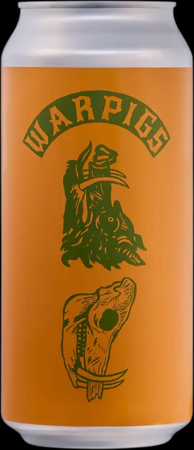 Warpigs Brewpub, Sludge Syndicate Hazy IPA, Burk, 440 ml