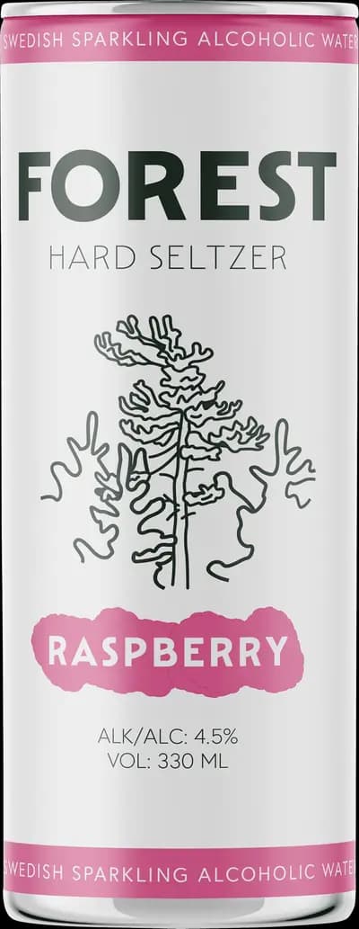 Produktbild för Forest Hard Seltzer Raspberry