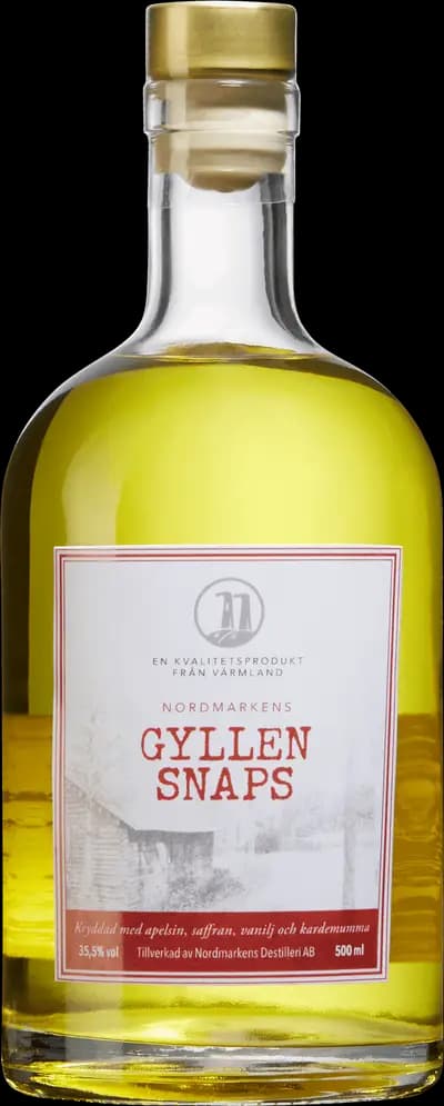 Produktbild för Nordmarkens Gyllensnaps