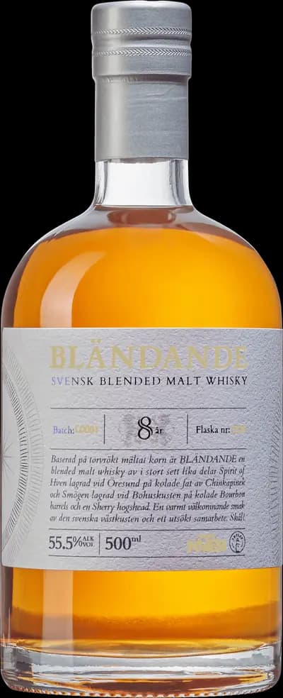 Produktbild för Bländande Svensk Blended Malt Whisky