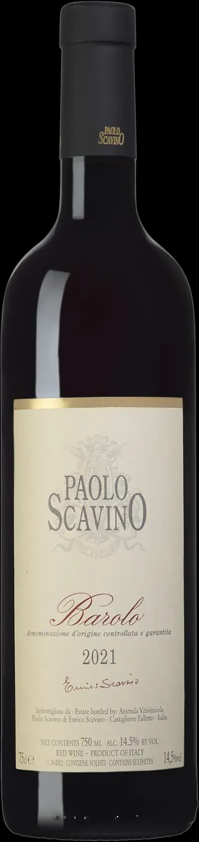 Paolo Scavino, Barolo, 2021, Flaska, 750 ml