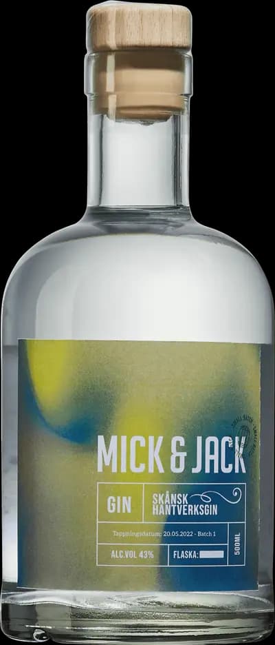 Produktbild för Mick & Jack Skånsk Hantverksgin
