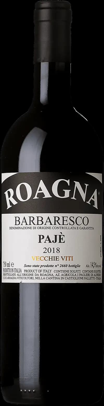 Produktbild för Barbaresco Pajé Vecchie Viti