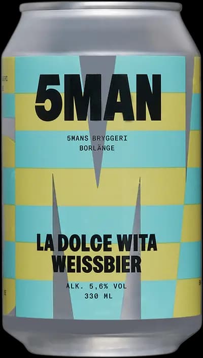Produktbild för 5mans La Dolce Wita Weissbier