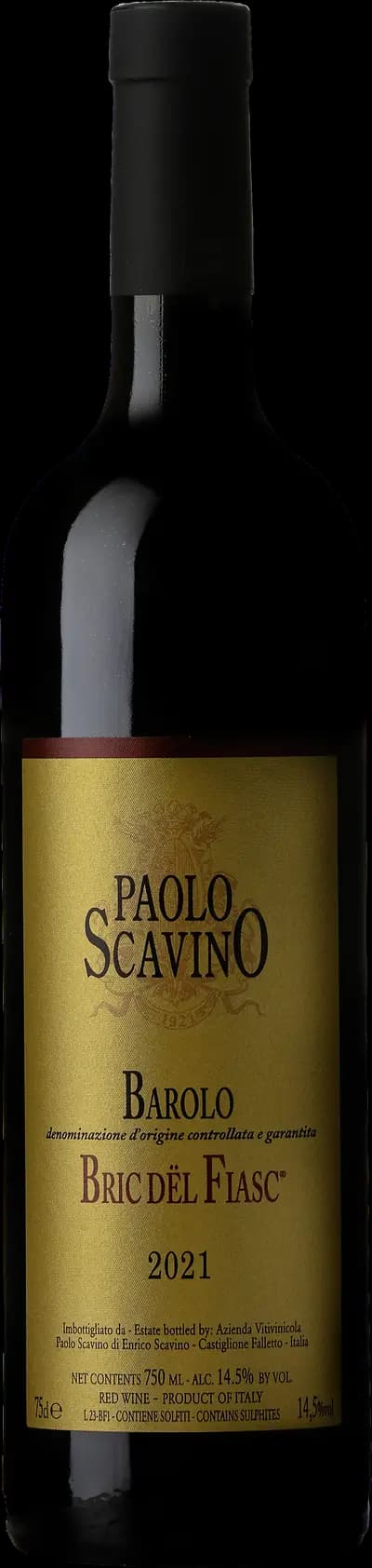 Produktbild för Barolo Bric dël Fiasc