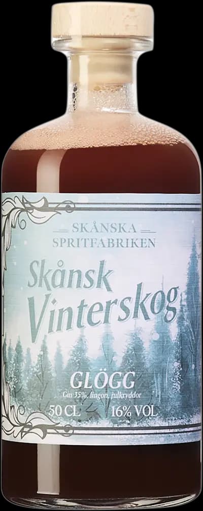 Produktbild för Skånsk vinterskog
