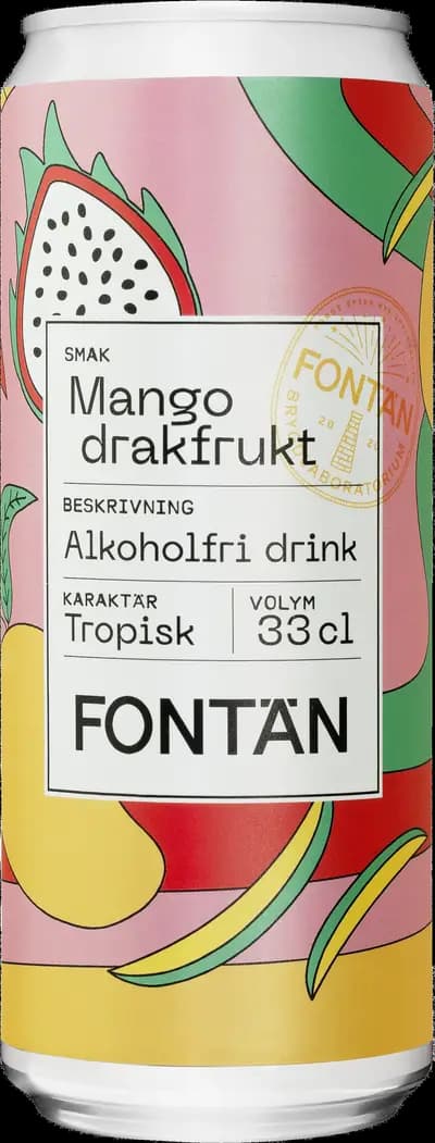 Produktbild för Fontän Mango Drakfrukt