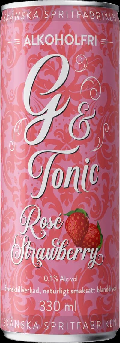 Produktbild för G & Tonic Rosé Strawberry