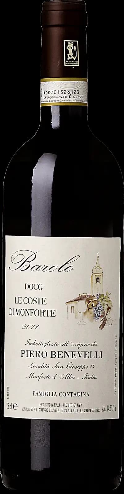 Produktbild för Barolo Le Coste di Monforte