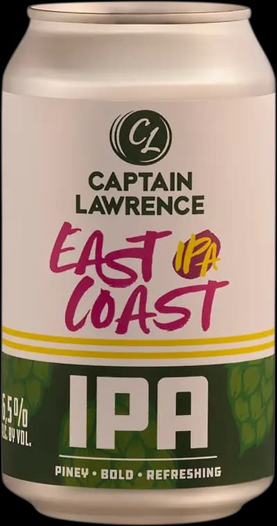 Captain Lawrence Brewing Company, East Coast IPA, Burk, 355 ml
