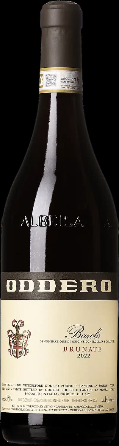 Barolo Brunate, Poderi e Cantine Oddero, 2022, Flaska, 750 ml