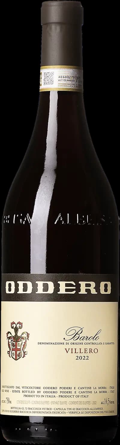 Barolo Villero, Poderi e Cantine Oddero, 2022, Flaska, 750 ml