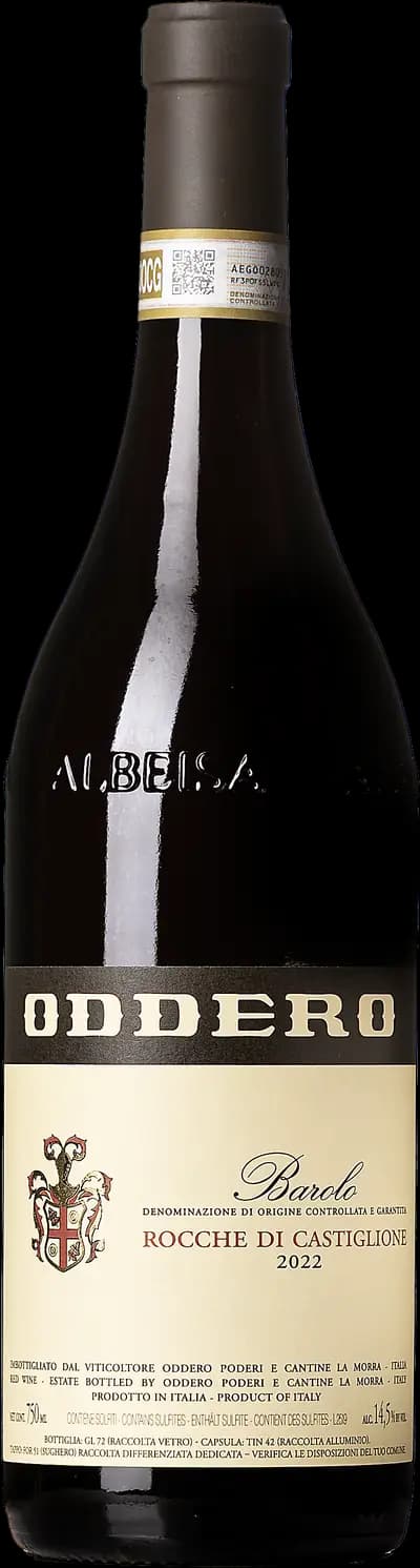 Barolo Rocche di Castiglione, Poderi e Cantine Oddero, 2022, Flaska, 750 ml
