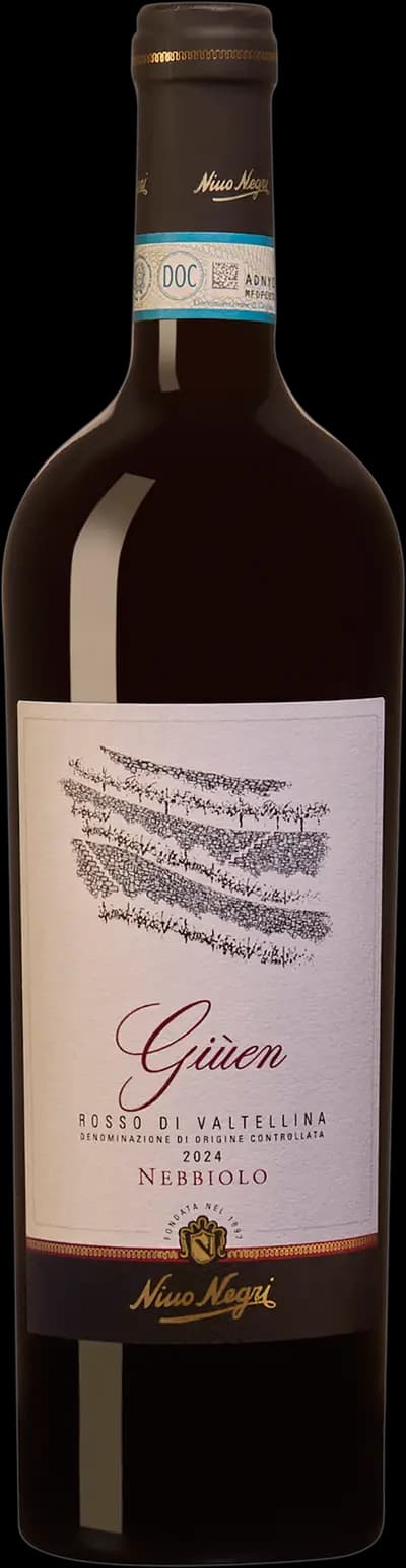 Nino Negri, Giùen Rosso di Valtellina Nebbiolo, 2024, Flaska, 750 ml