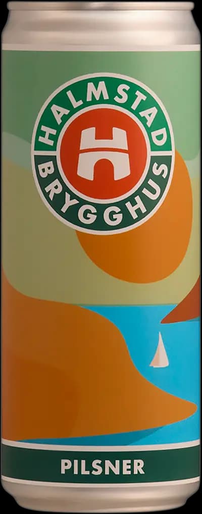 Halmstad Brygghus, Pilsner, Burk, 330 ml