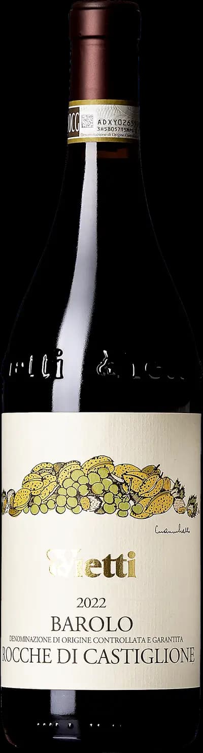 Barolo Rocche di Castiglione, Vietti, 2022, Flaska, 750 ml