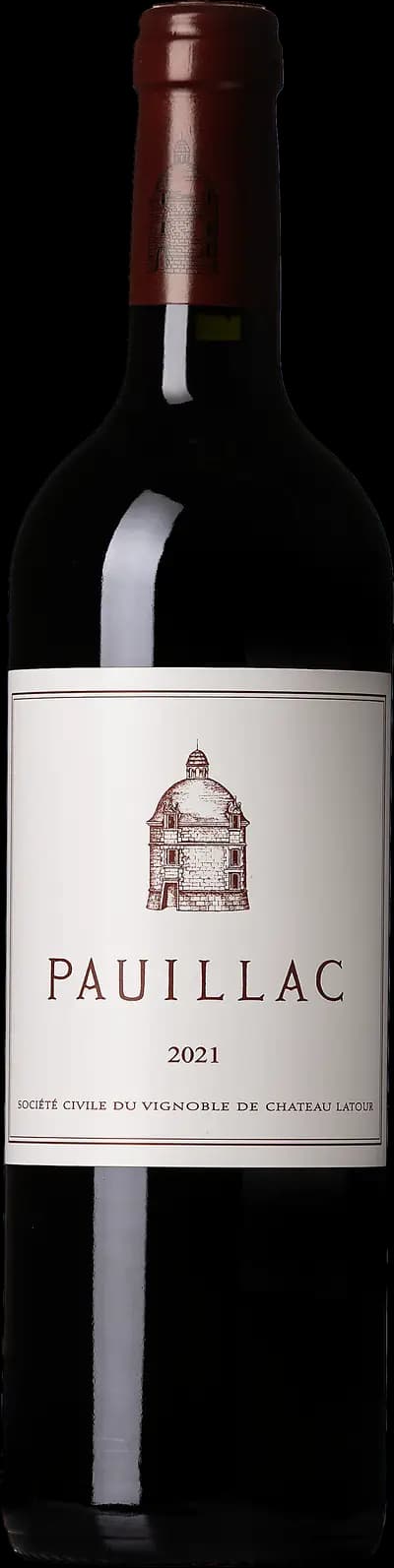 Pauillac de Latour, 2021, Flaska, 750 ml