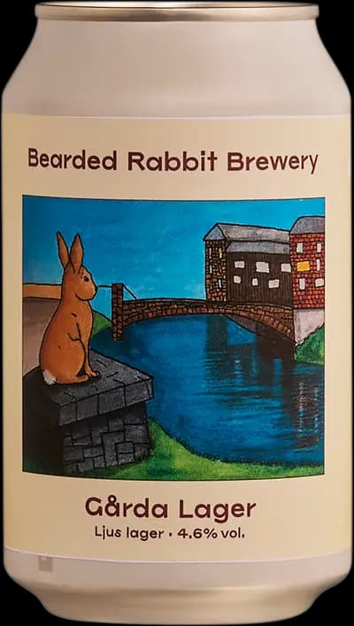 Bearded Rabbit Brewery, Gårda Lager, Burk, 330 ml