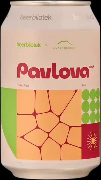 Beerbliotek x Svartbergets, Pavlova Sour, Burk, 330 ml