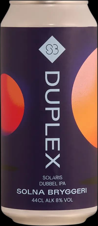 Solna Bryggeri, Duplex Solaris IPA, Burk, 440 ml