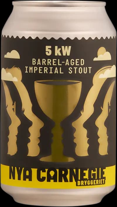 Nya Carnegiebryggeriet, 5kW Barrel-aged Imperial Stout, Burk, 330 ml
