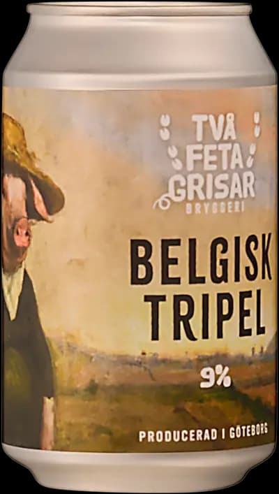 Två Feta Grisar, Tripel, Burk, 330 ml