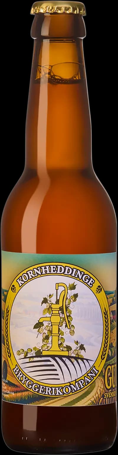 Kornheddinge BryggeriKompani, KBK Guld, Flaska, 330 ml