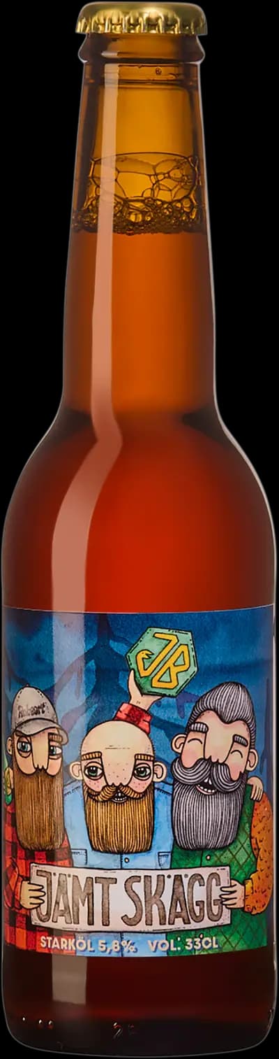 Jämtlands Bryggeri, JÄMT SKÄGG, Flaska, 330 ml