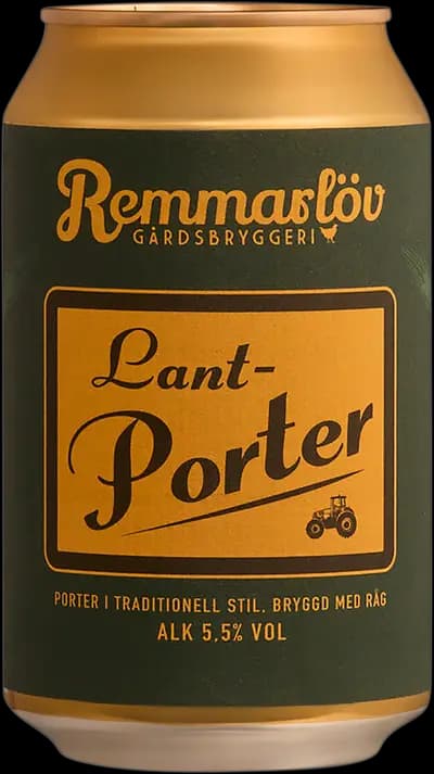 Remmarlöv Gårdsbryggeri, Lantporter, Burk, 330 ml