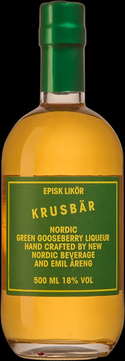 Episk likör, Krusbär, Flaska, 500 ml
