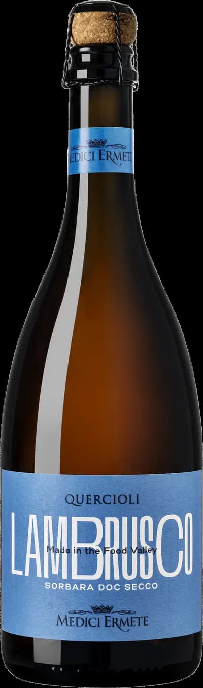 Quercioli, Lambrusco di Sorbara, Flaska, 750 ml
