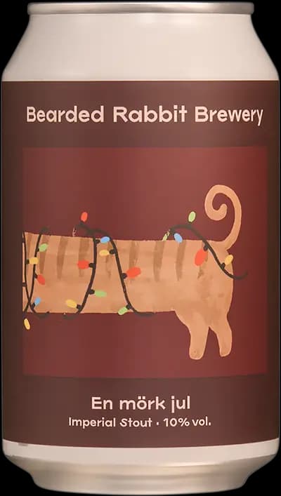 Bearded Rabbit Brewery, En Mörk Jul, Burk, 330 ml