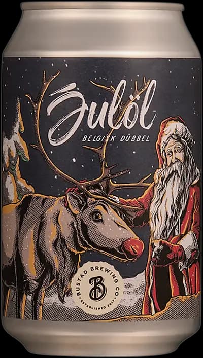 Bustad Brewing, Julöl, Burk, 330 ml
