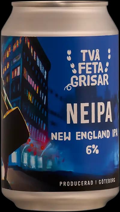 Två Feta Grisar, Neipa, Burk, 330 ml