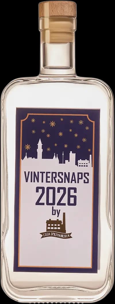 Lilla Spritfabriken, Vintersnaps, 2026, Flaska, 500 ml
