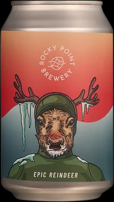 Rocky Point Brewery, Epic Reindeer, Burk, 330 ml