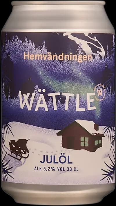 Wättle Brygghus, Hemvändningen Julöl, Burk, 330 ml
