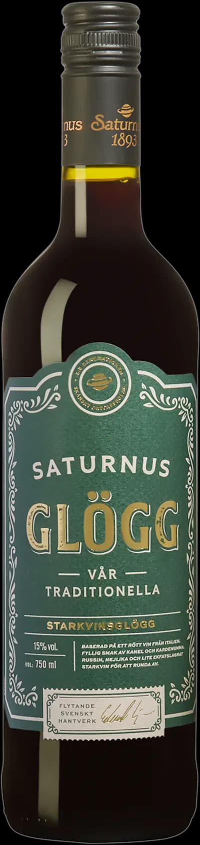 Saturnus, Starkvinsglögg, Flaska, 750 ml