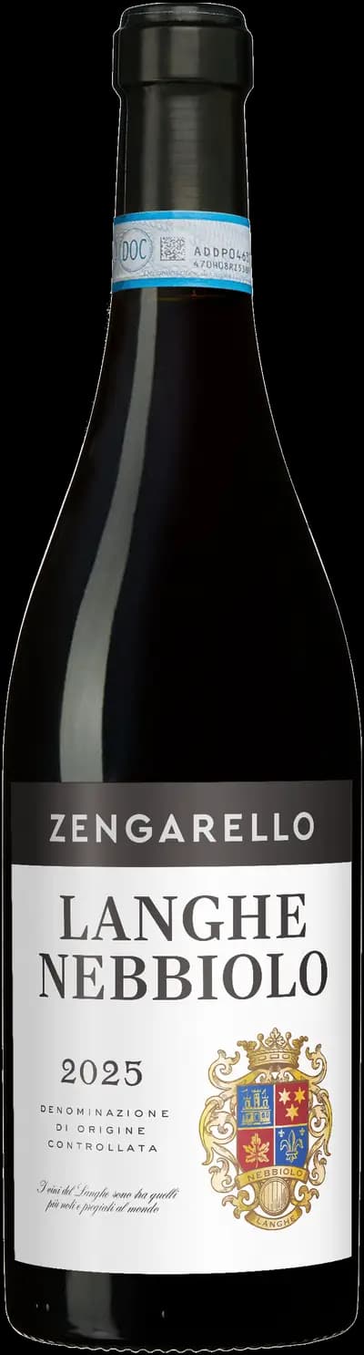 Zengarello, Langhe Nebbiolo, 2025, Flaska, 750 ml