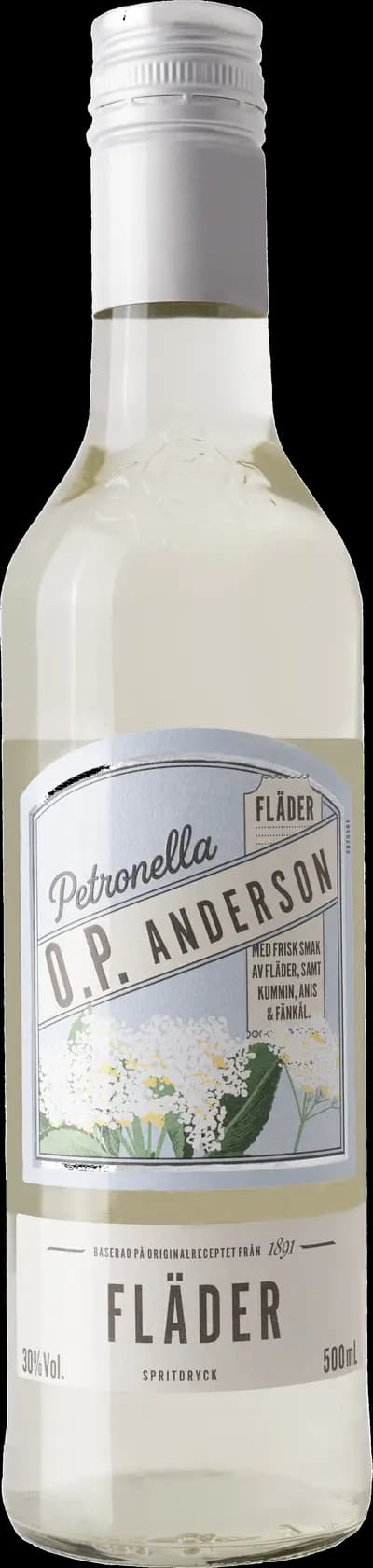 O.P. Anderson, Petronella Fläder, Flaska, 500 ml