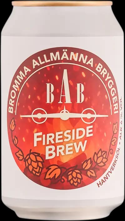 Bromma Allmänna Bryggeri, Fireside Brew, Burk, 330 ml