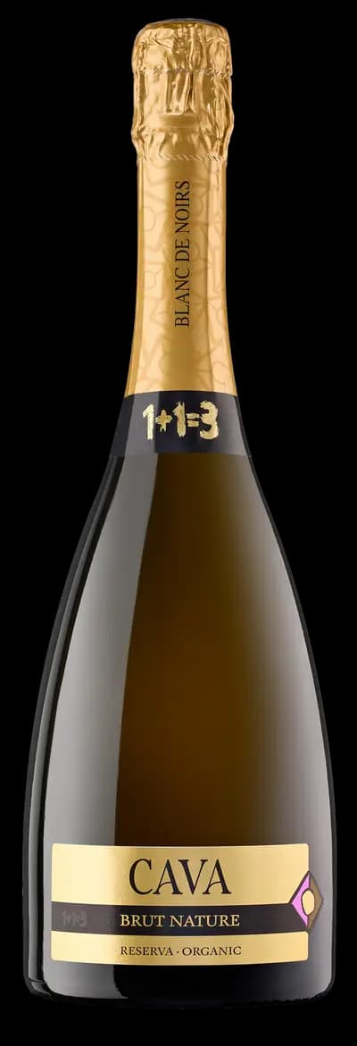 Produktbild för Cava 1+1=3 Blanc de Noirs