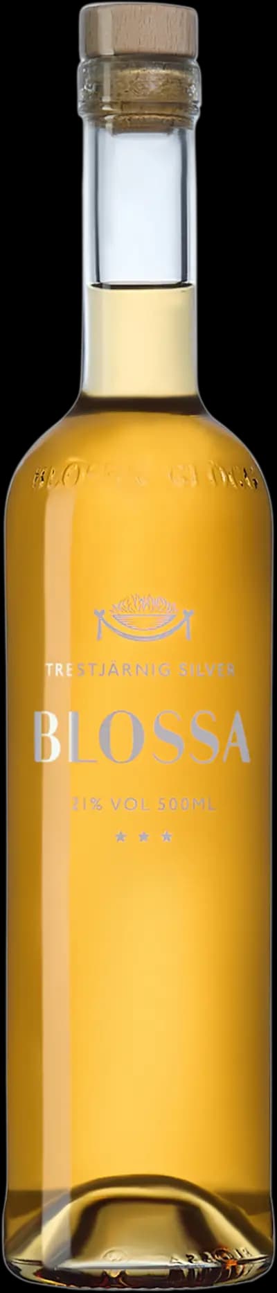Produktbild för Blossa Trestjärnig Silver