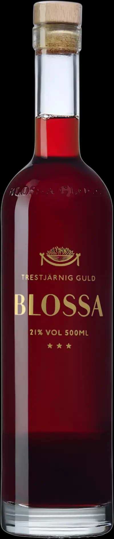 Produktbild för Blossa Trestjärnig Guld