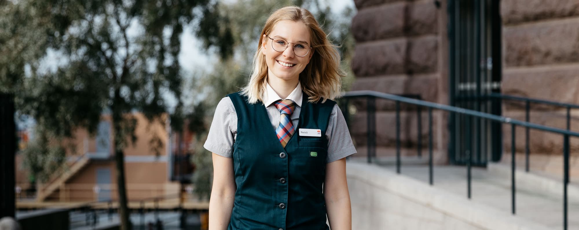 Butiksmedarbetare Natali Olszewski