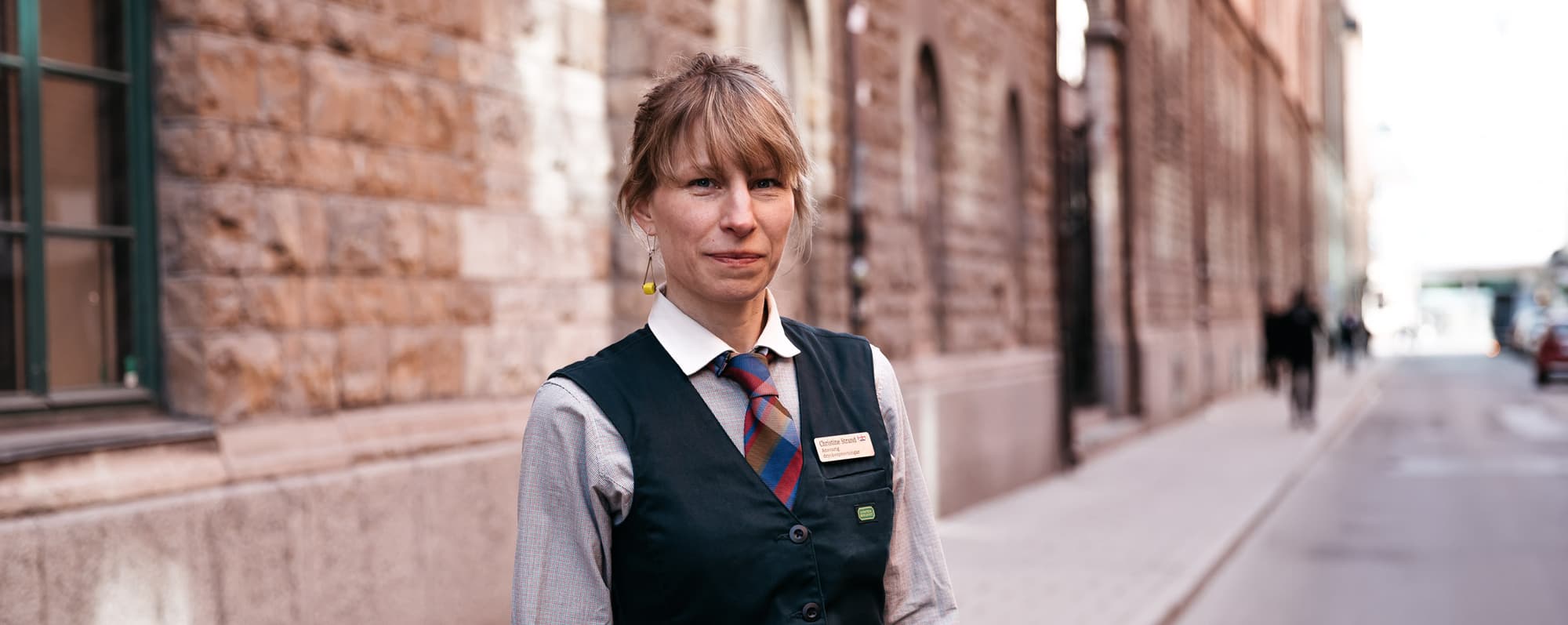 Butiksmedarbetare Christine Strand