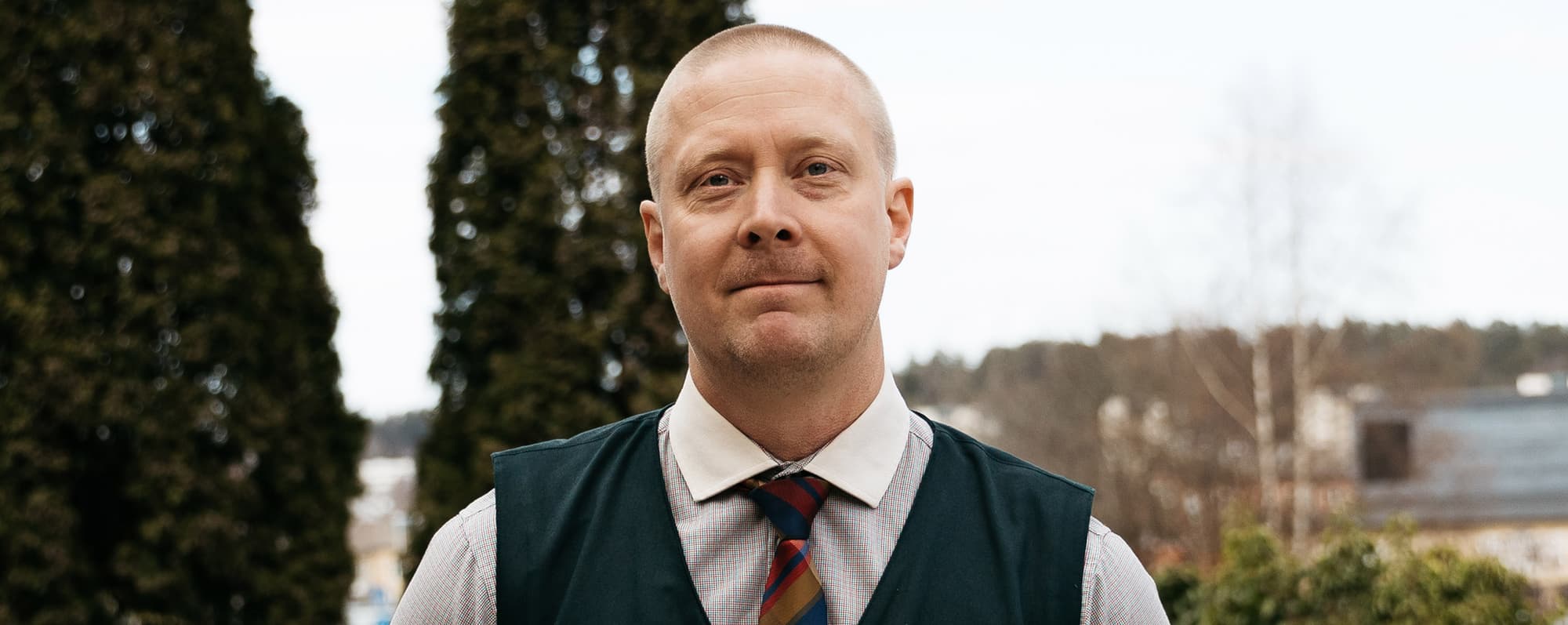 Butiksmedarbetare Andreas Wiman