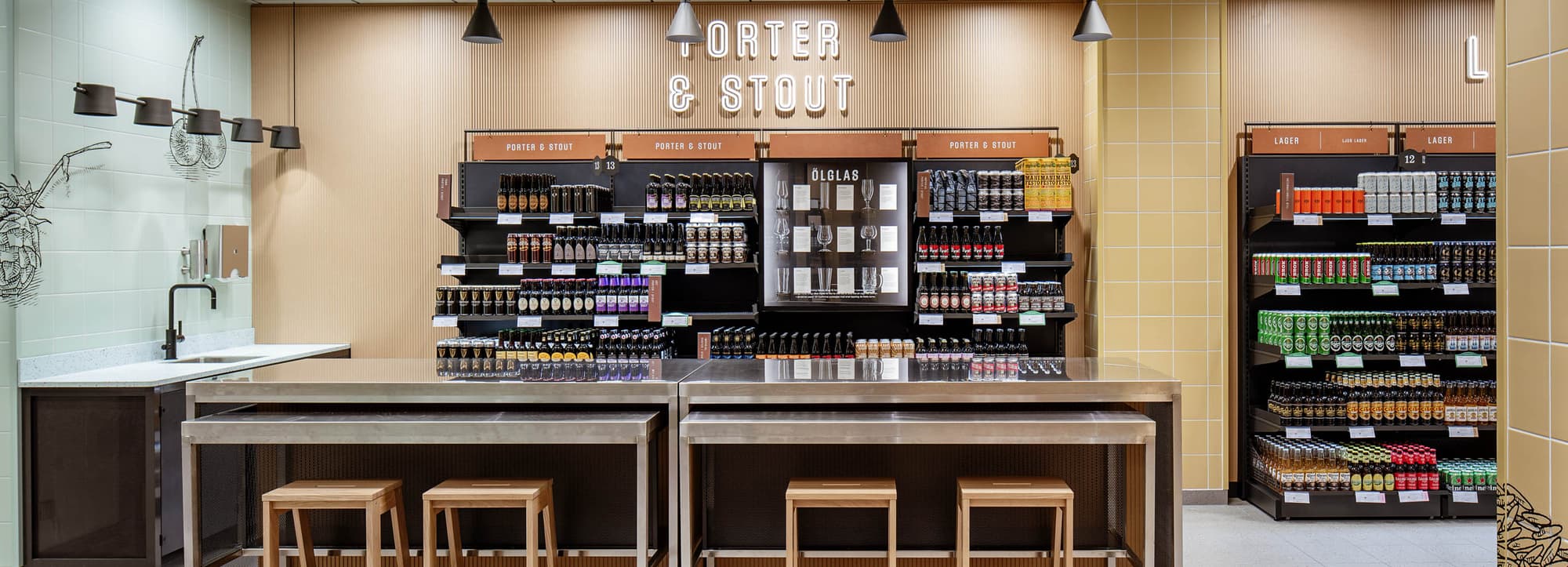Ölprovning på Systembolaget