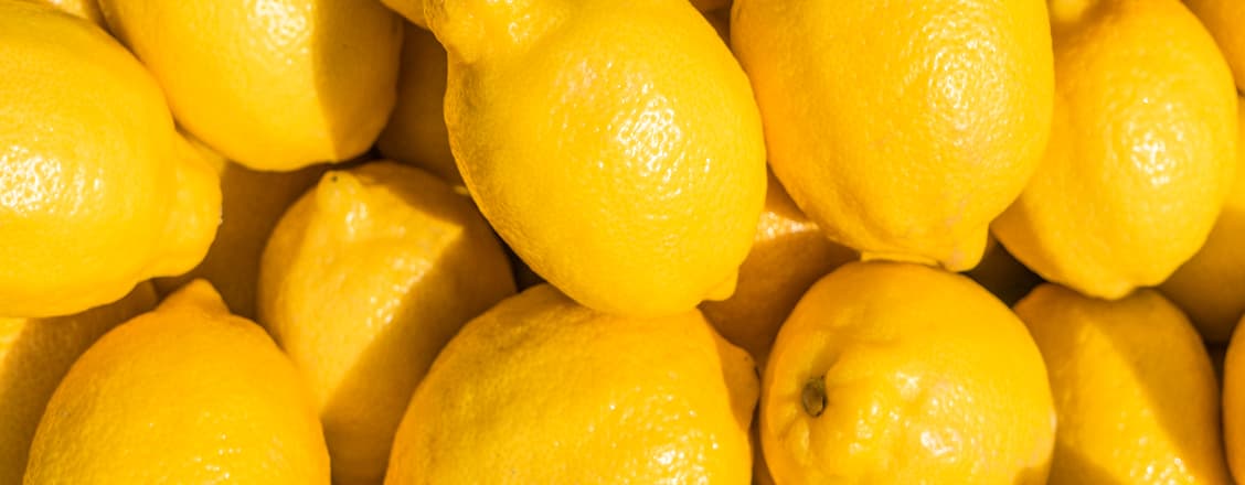 Citroner i närbild